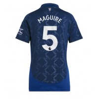 Maglie da calcio Manchester United Harry Maguire #5 Seconda Maglia Femminile 2024-25 Manica Corta